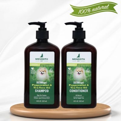 DERMagic Liquid Peppermint & Tea Tree Oil Shampoo and Conditioner Pack