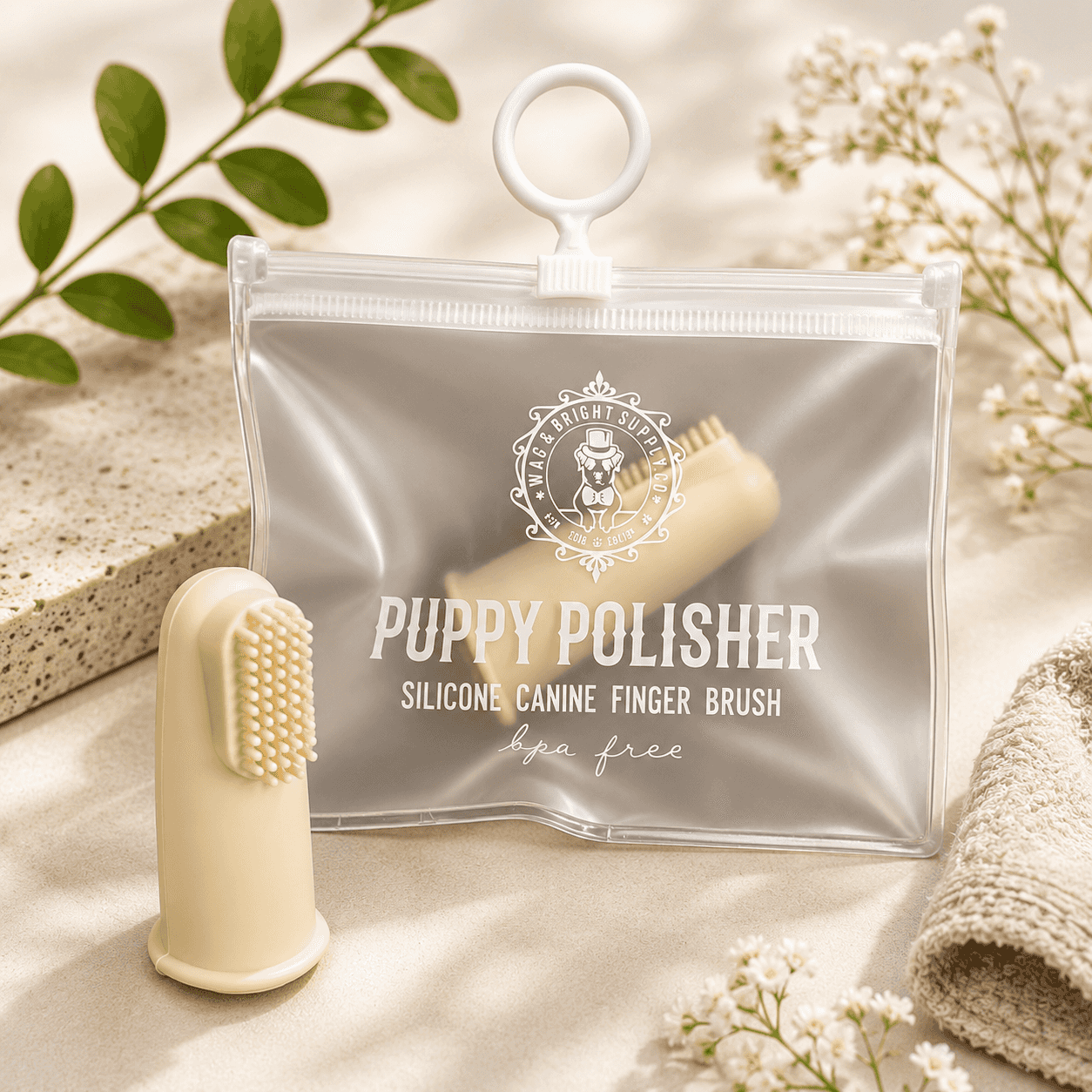 Puppy Polisher Finger Brush