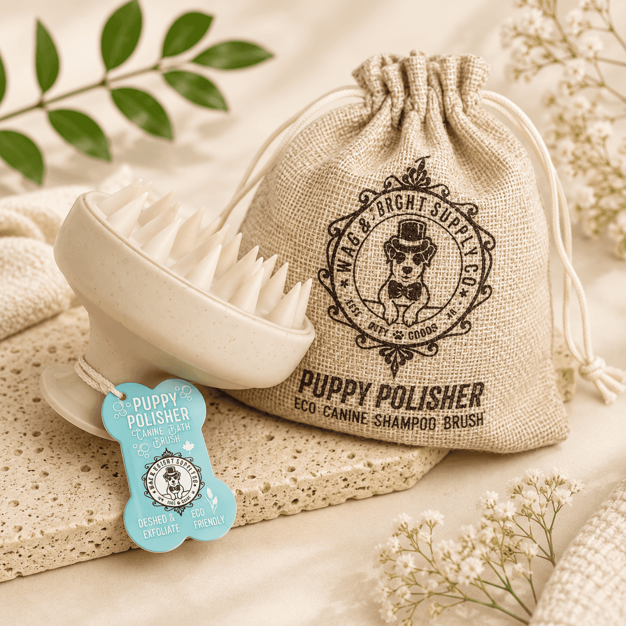 Puppy Polisher Shampoo Brush