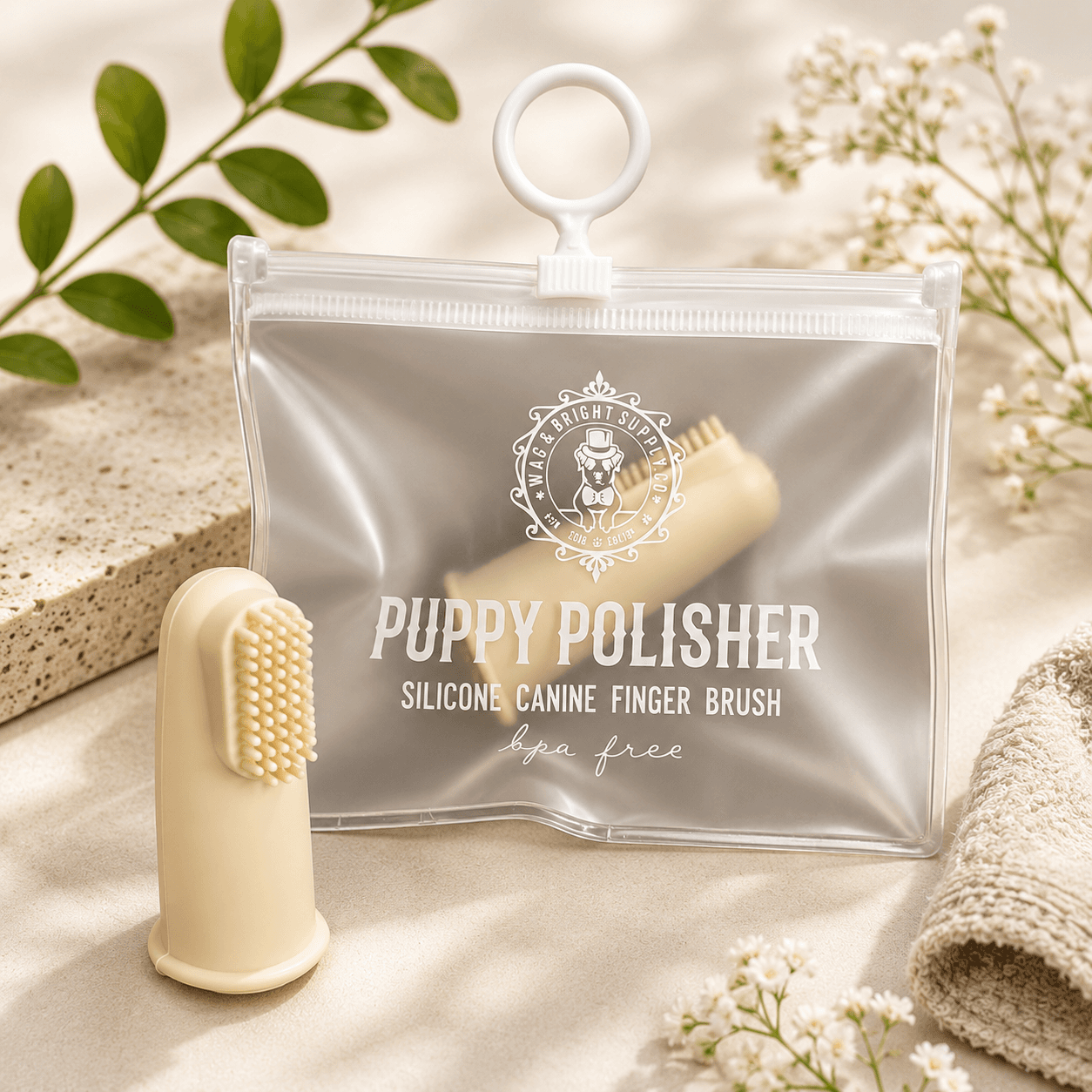 Puppy Polisher Finger Brush