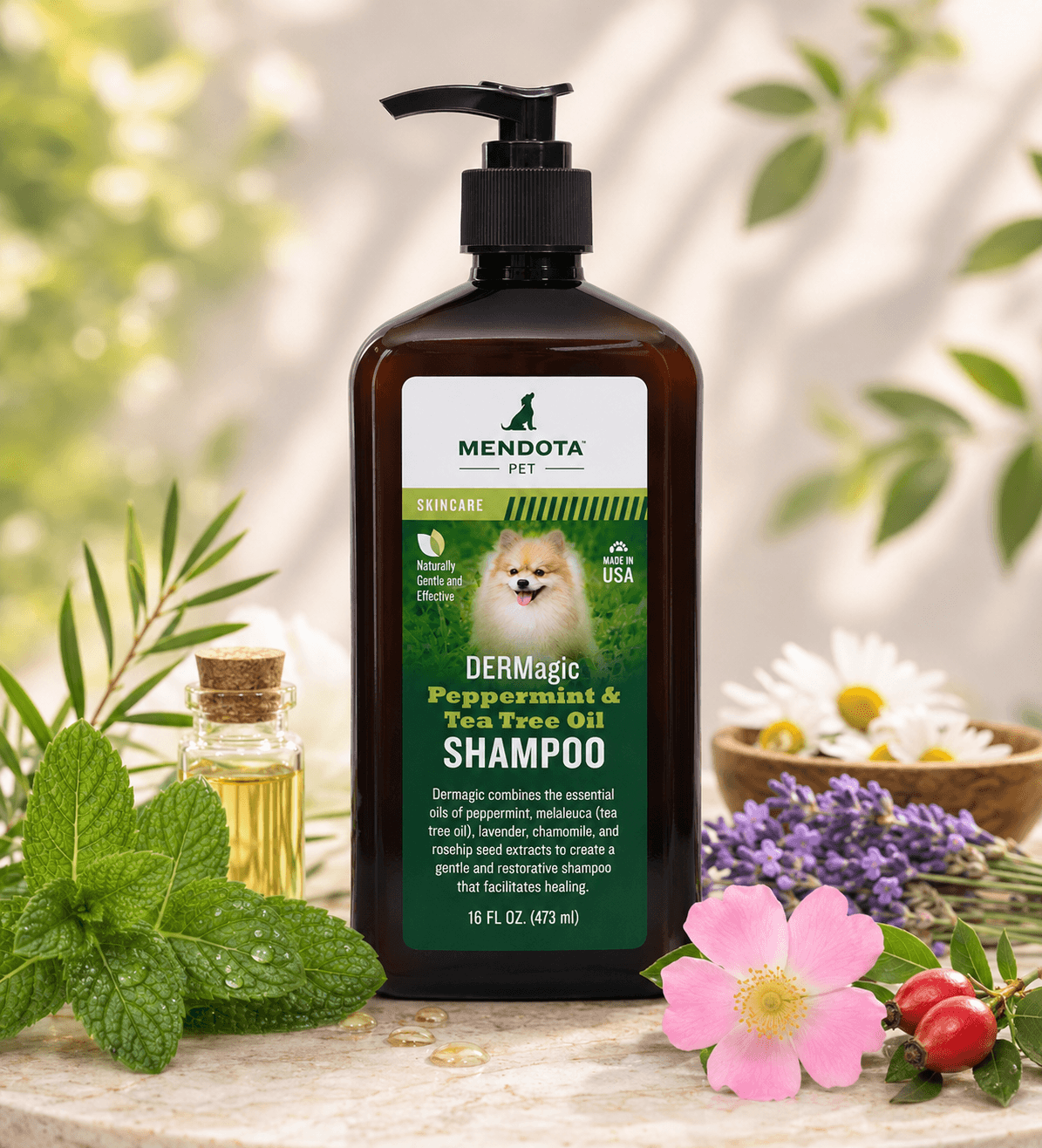 DERMagic Peppermint & Tea Tree Oil Shampoo