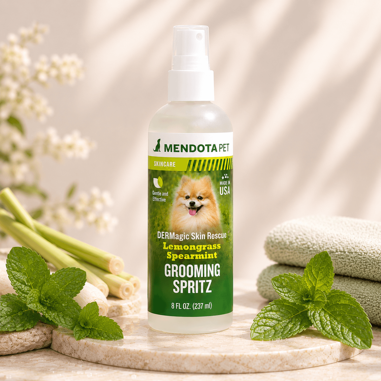 DERMagic Skin Rescue Grooming Spritz - Lemongrass Spearmint